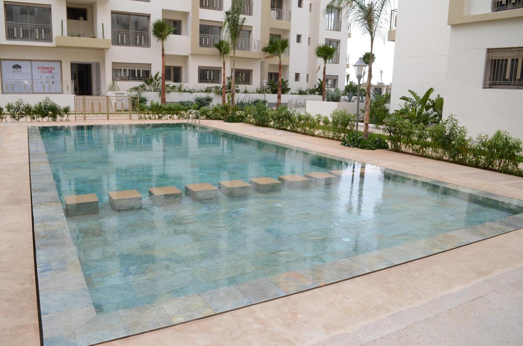 New Luxury Apartment 5 Min Casablanca Mohammed V Airport Kültér fotó